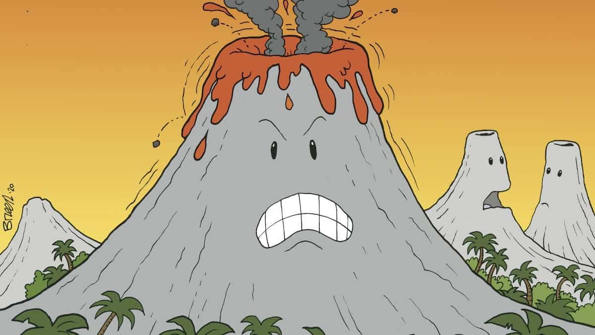 cartoon-of-volcanic-eruption